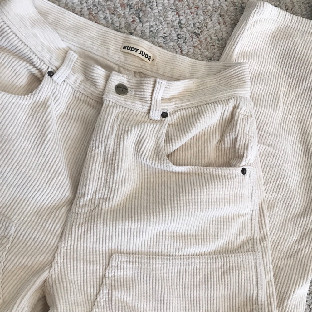 RUDY JUDE limited edition corduroy jeans